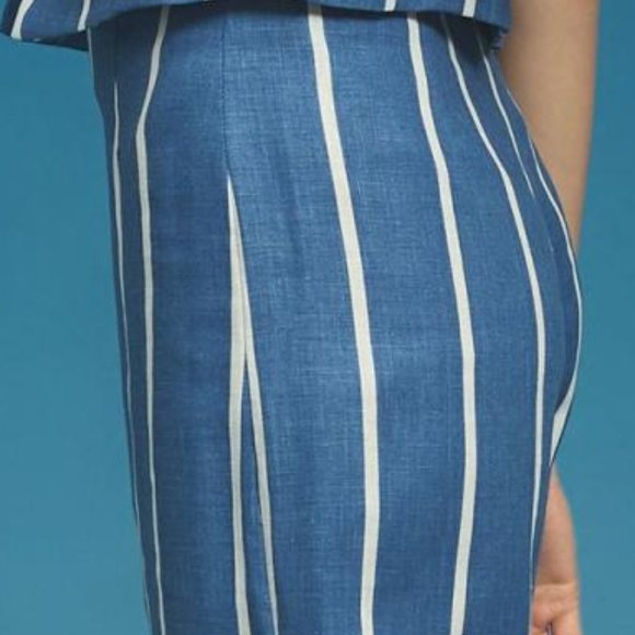 Brand New Faithfull La Plage De Mau Striped Wide-Leg Pants - Picture 13 of 16